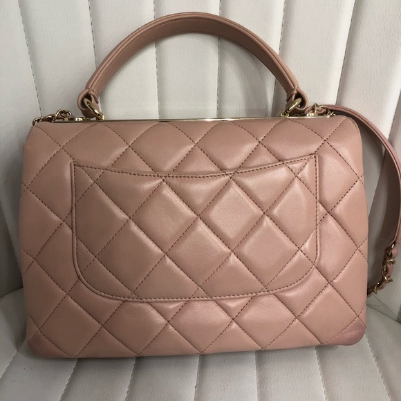 ❤️SOLD❤️Chanel trendy cc size small in light pink - Picture 8 of 16